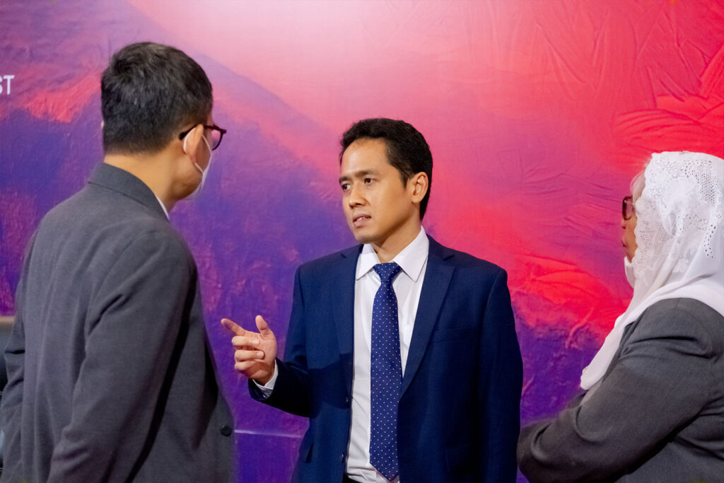 Anindito Aditomo leads the Education Working Group during the G20 Summit in Bali, 3-4 September 2022.